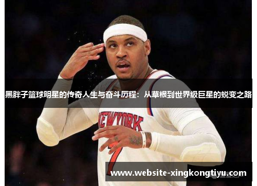 黑胖子篮球明星的传奇人生与奋斗历程：从草根到世界级巨星的蜕变之路
